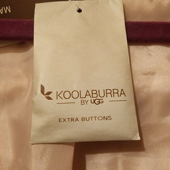 Koolaburra by UGG Shacket 1X Blush Faux Sherpa with Button Off Hood Poly. Lining - Picture 8 of 16